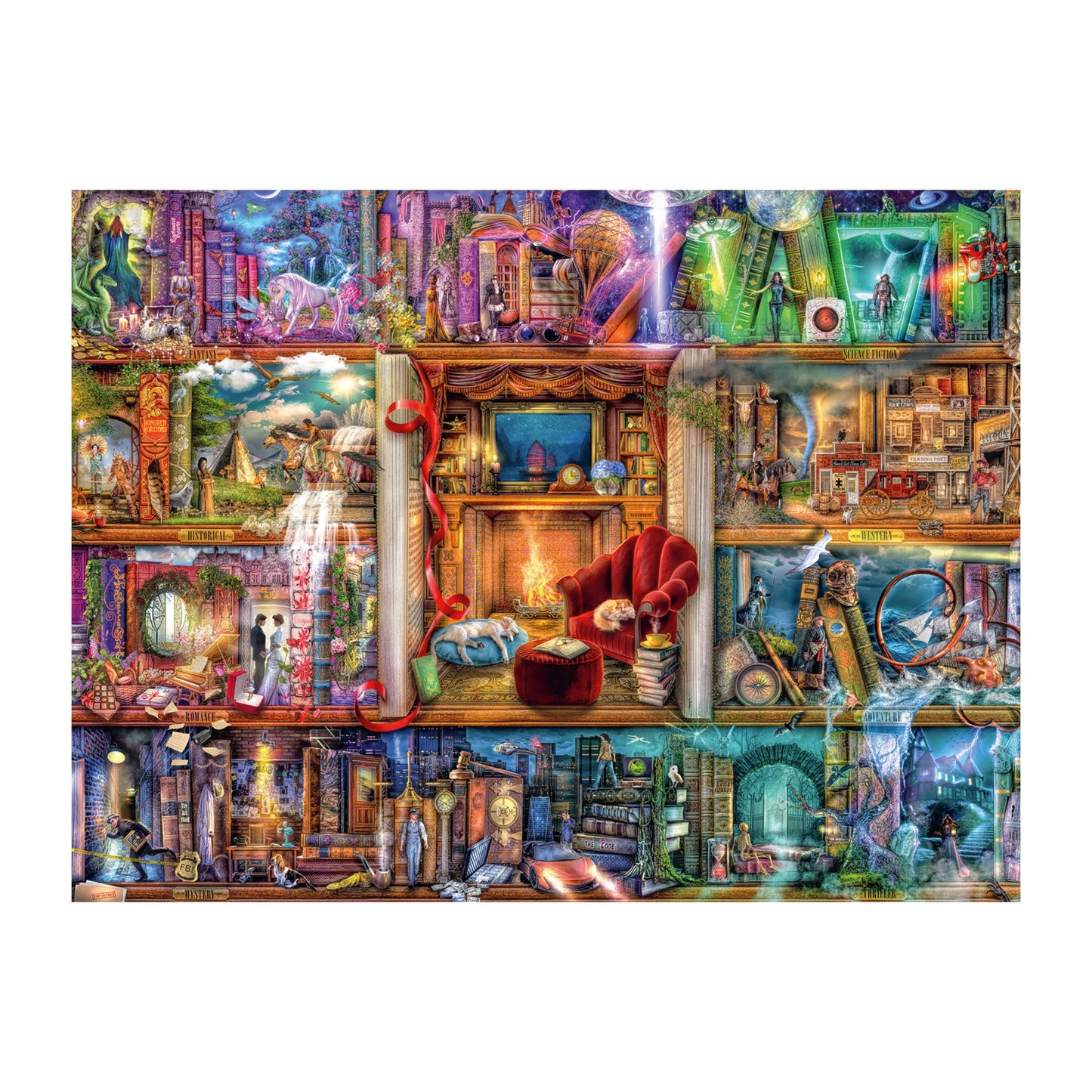 The Grand Library 1,500pc jigsaw puzzle