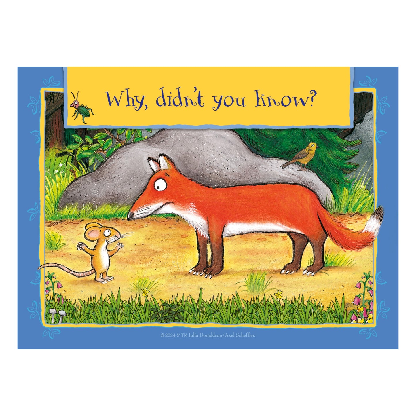 The Gruffalo 4 in a box jigsaw puzzle