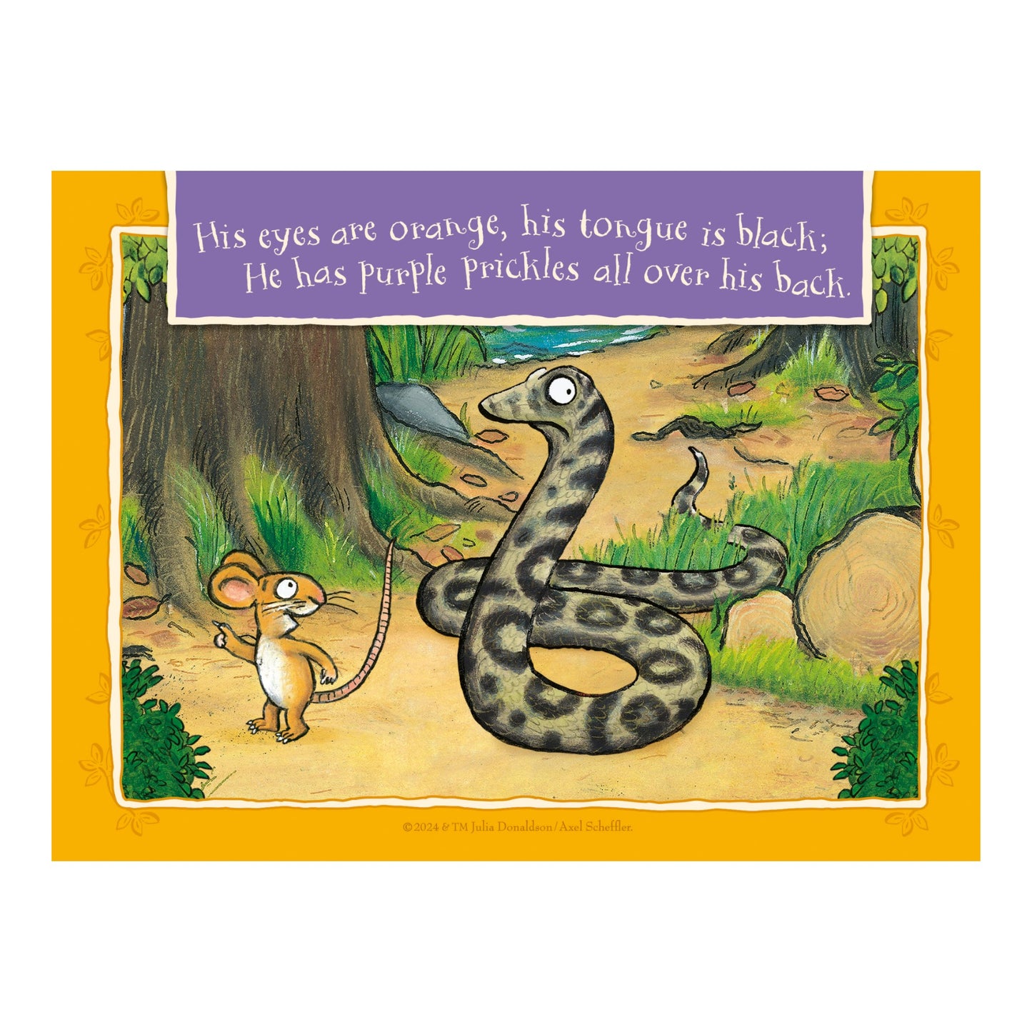 The Gruffalo 4 in a box jigsaw puzzle