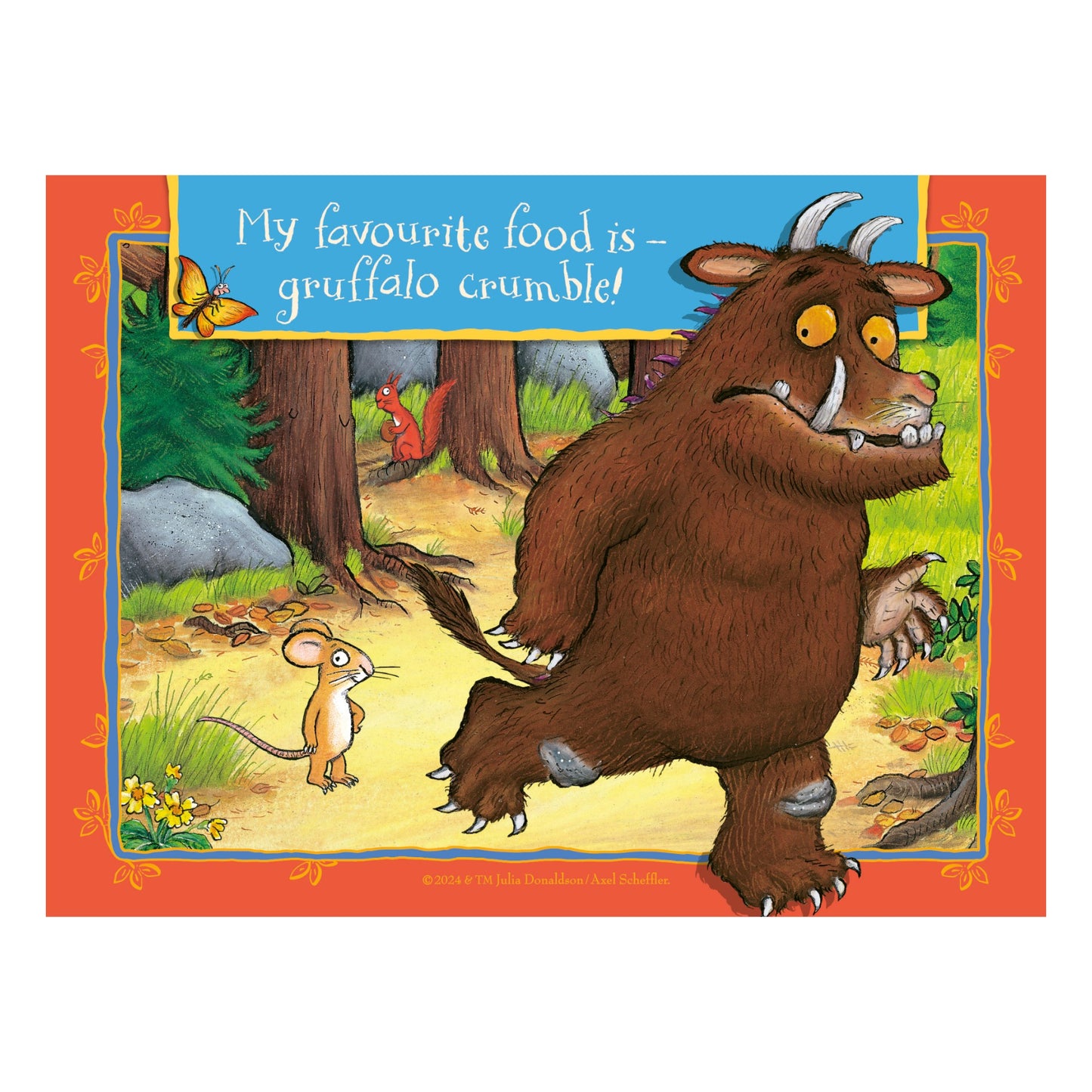 The Gruffalo 4 in a box jigsaw puzzle