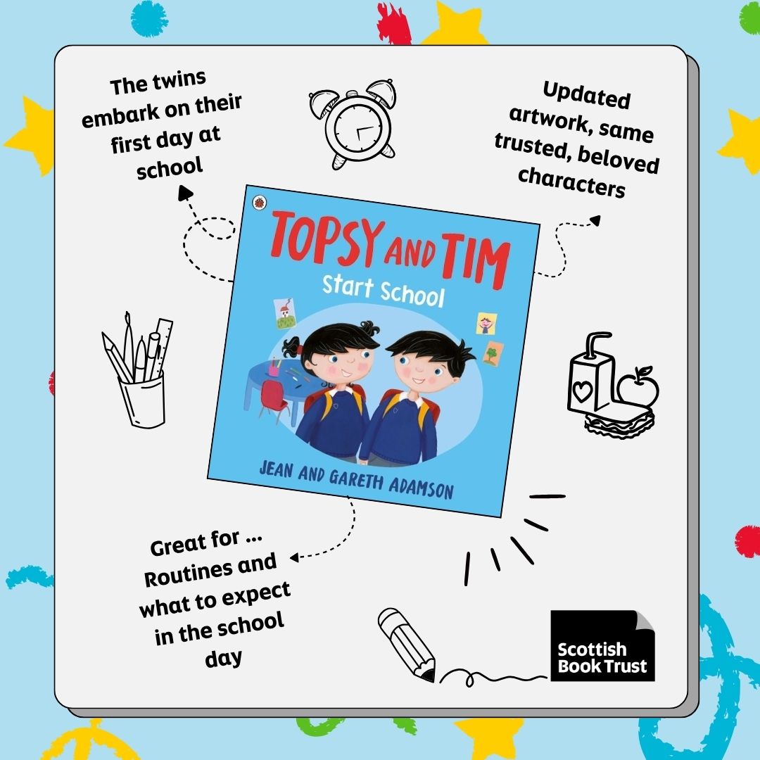 Topsy and Tim Start School by Jean Adamson
