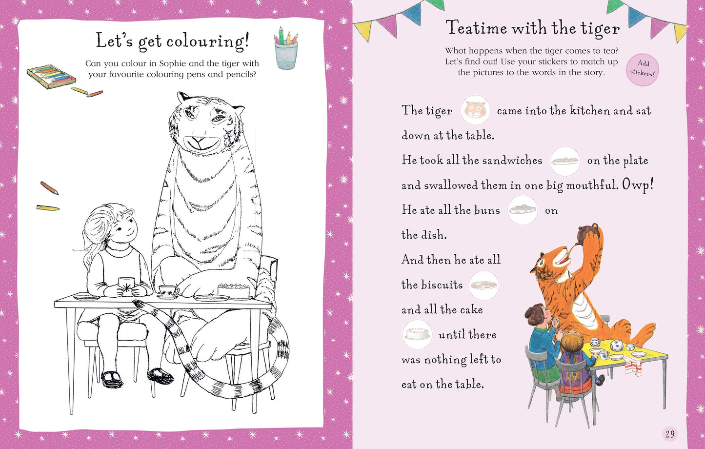 The Tiger Who Came to Tea Activity Book