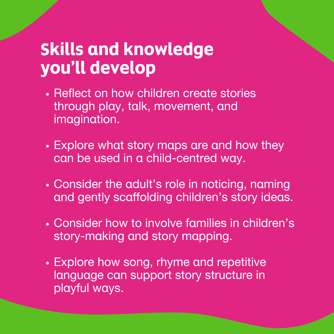 Online workshop – Supporting early story making with young children