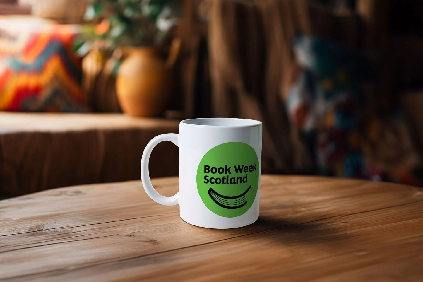 Book Week Scotland mug (green)