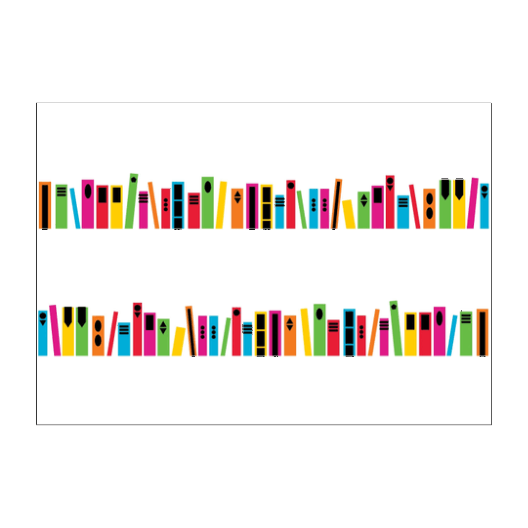 'Books' A3 art print