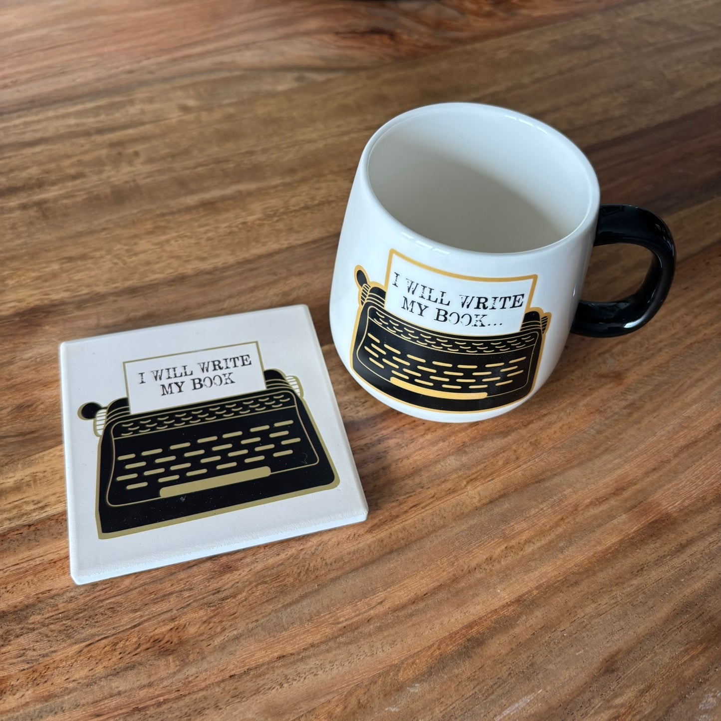 I Will Write My Book mug