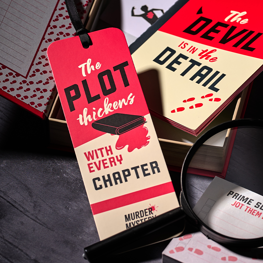 Murder Mystery Book Club bookmark