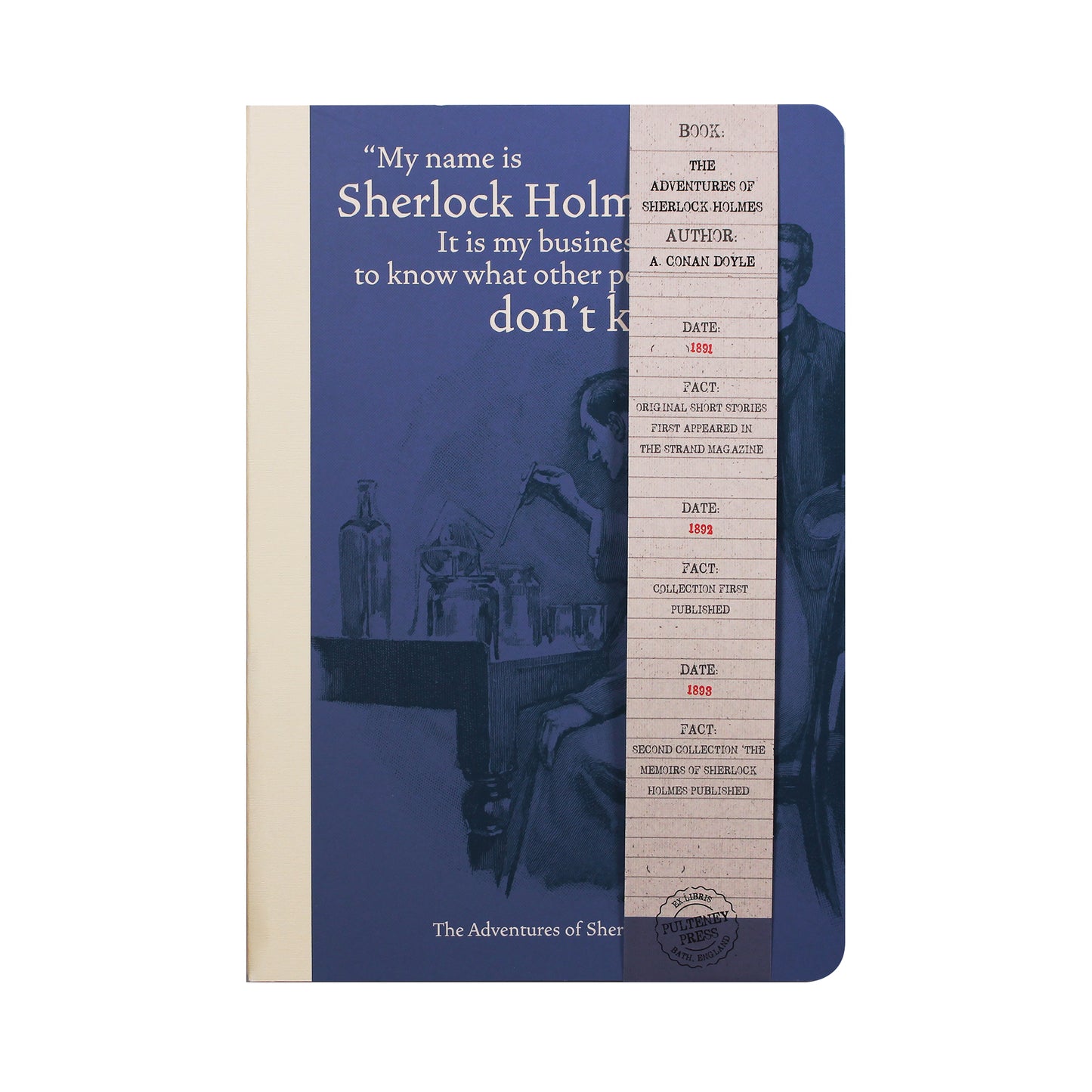 Sherlock Holmes A5 notebook