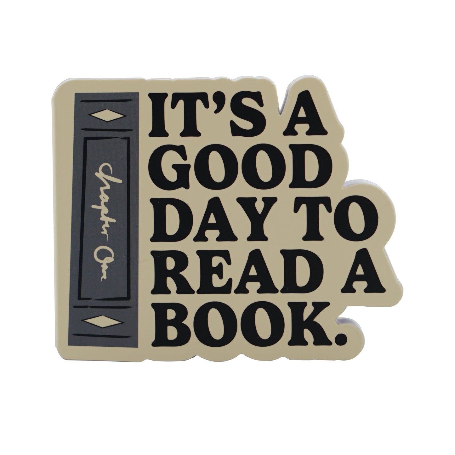 It's a Good Day shaped pocket notebook