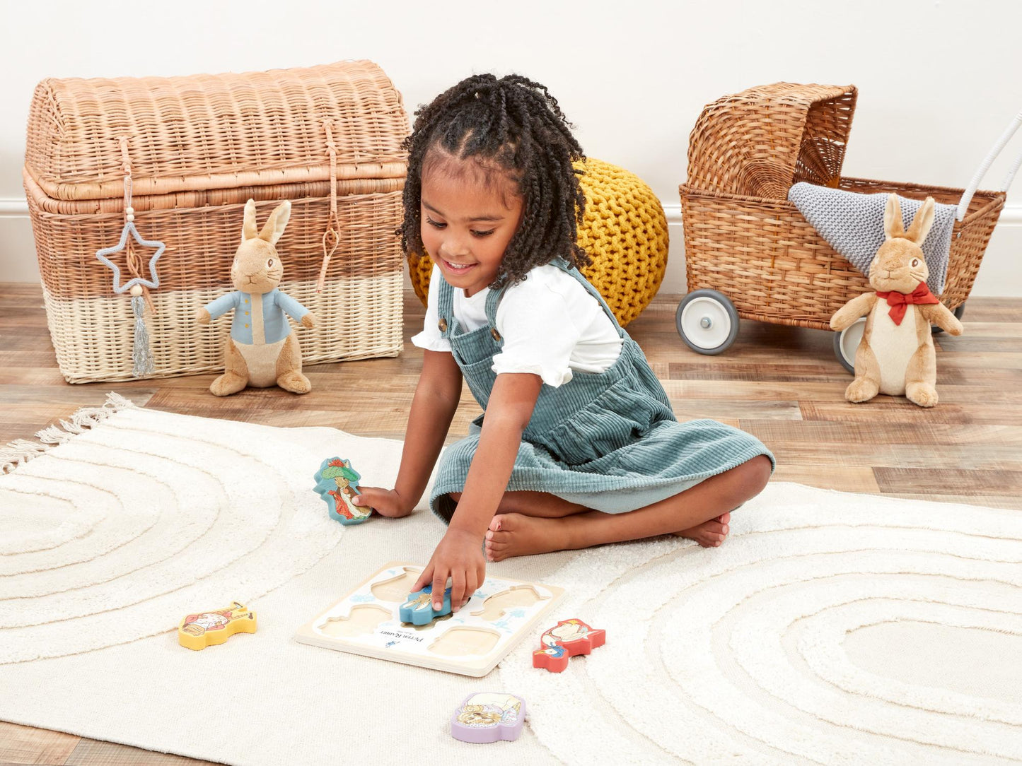 Peter Rabbit wooden shape puzzle