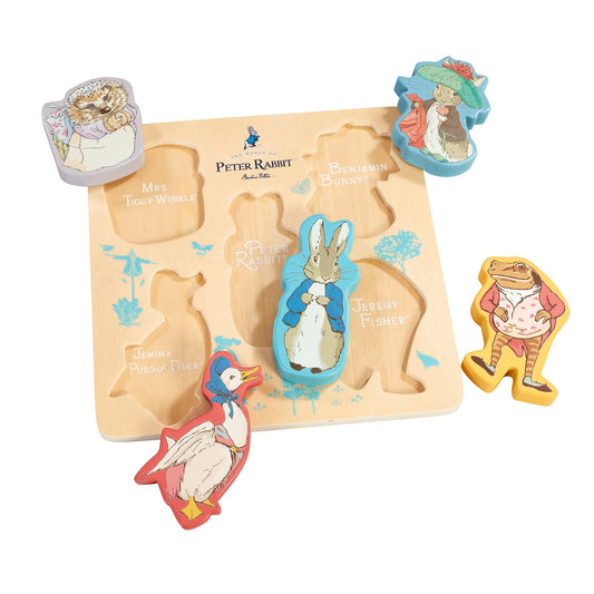 Peter Rabbit wooden shape puzzle