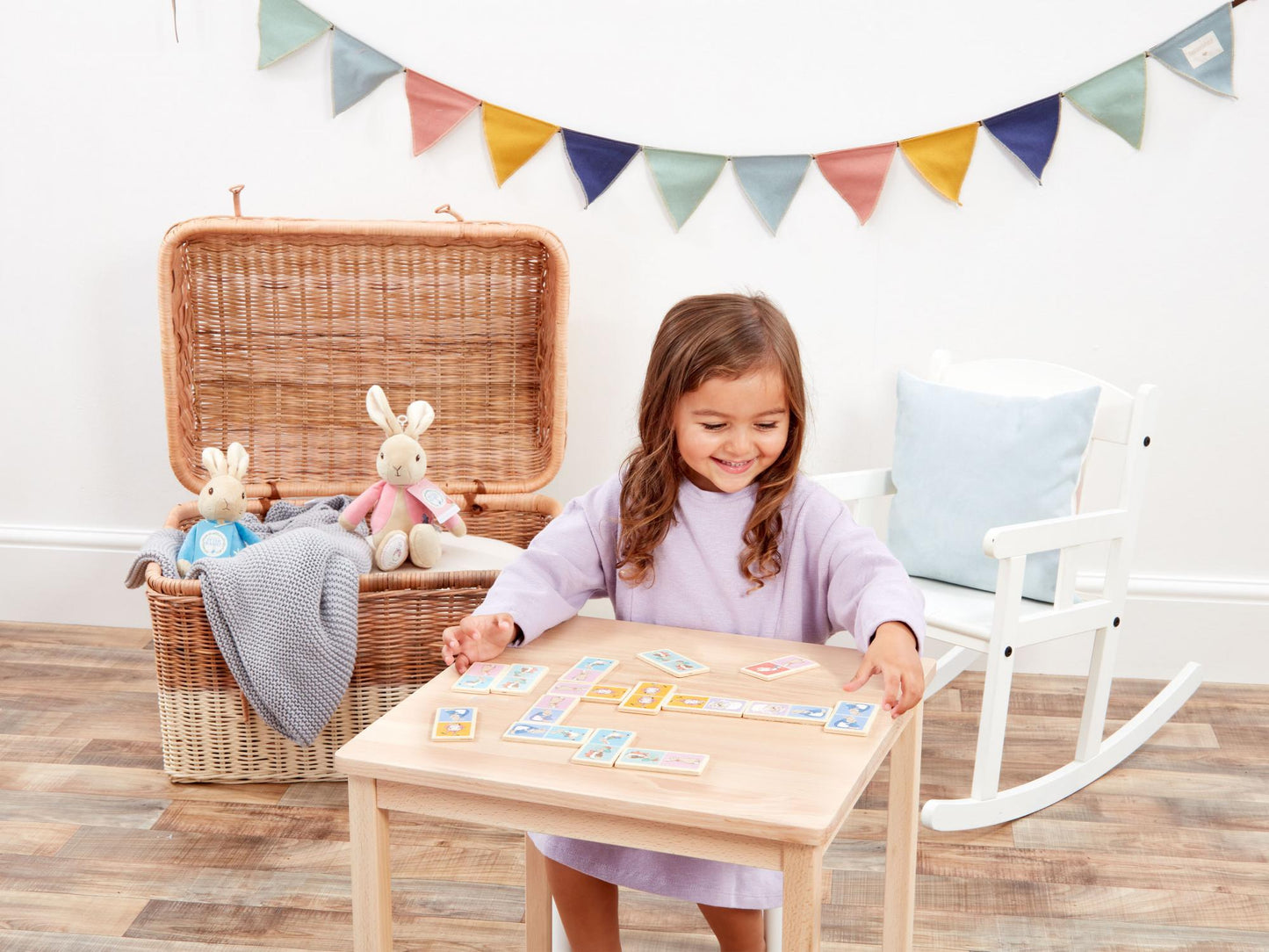 Peter Rabbit Wooden Dominoes Set