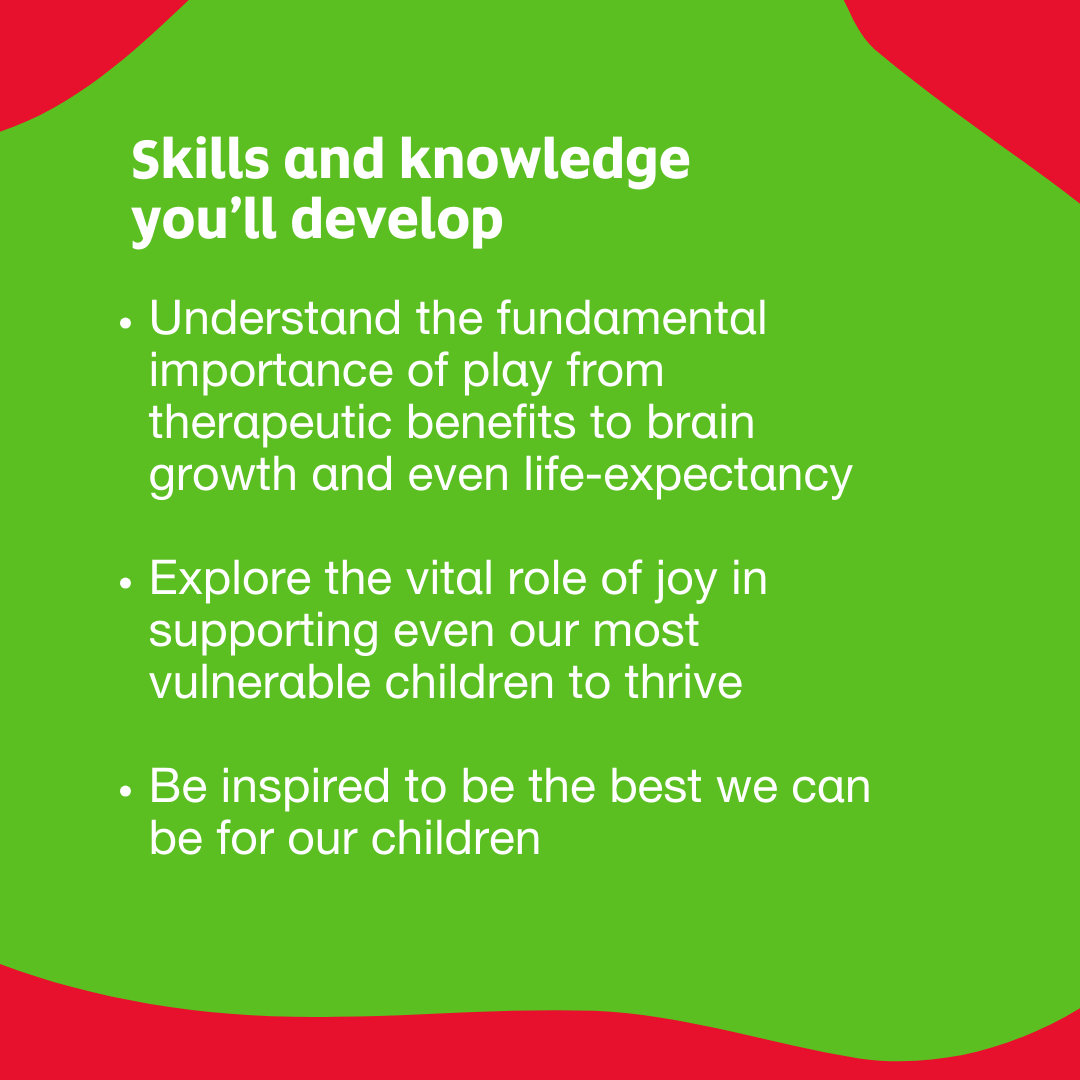 Webinar - Play and Joy – Essentials for life