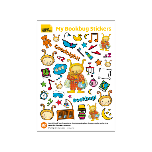 My Bookbug Sticker Sheet – Bedtime