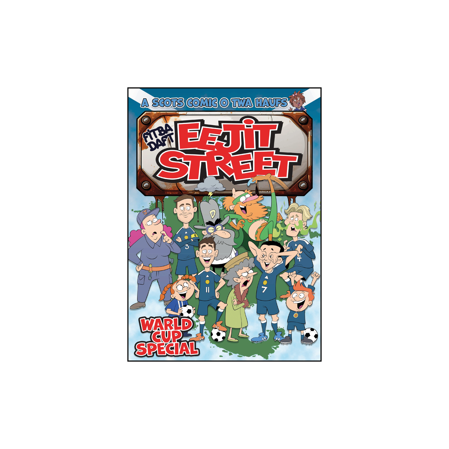 Eejit Street: Fitba Daft - School pack of 50 copies