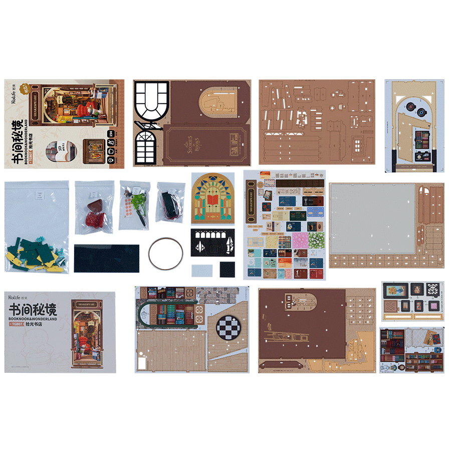 Bookstore Book Nook Kit