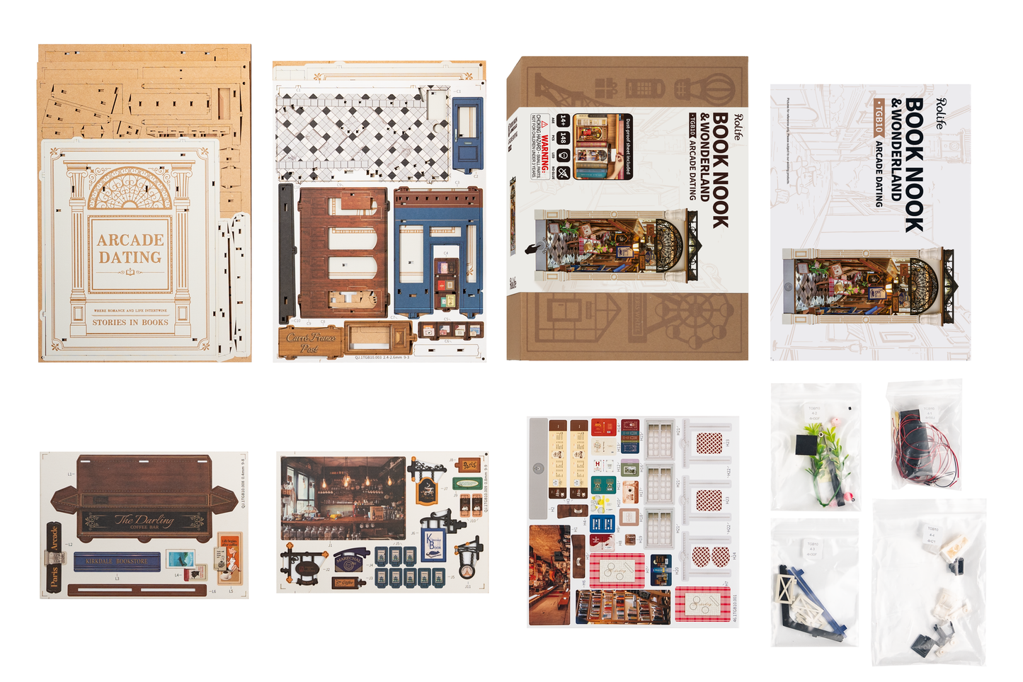 Arcade Dating Book Nook Kit