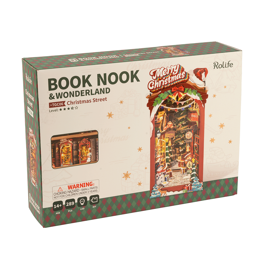 Christmas Street Book Nook Kit