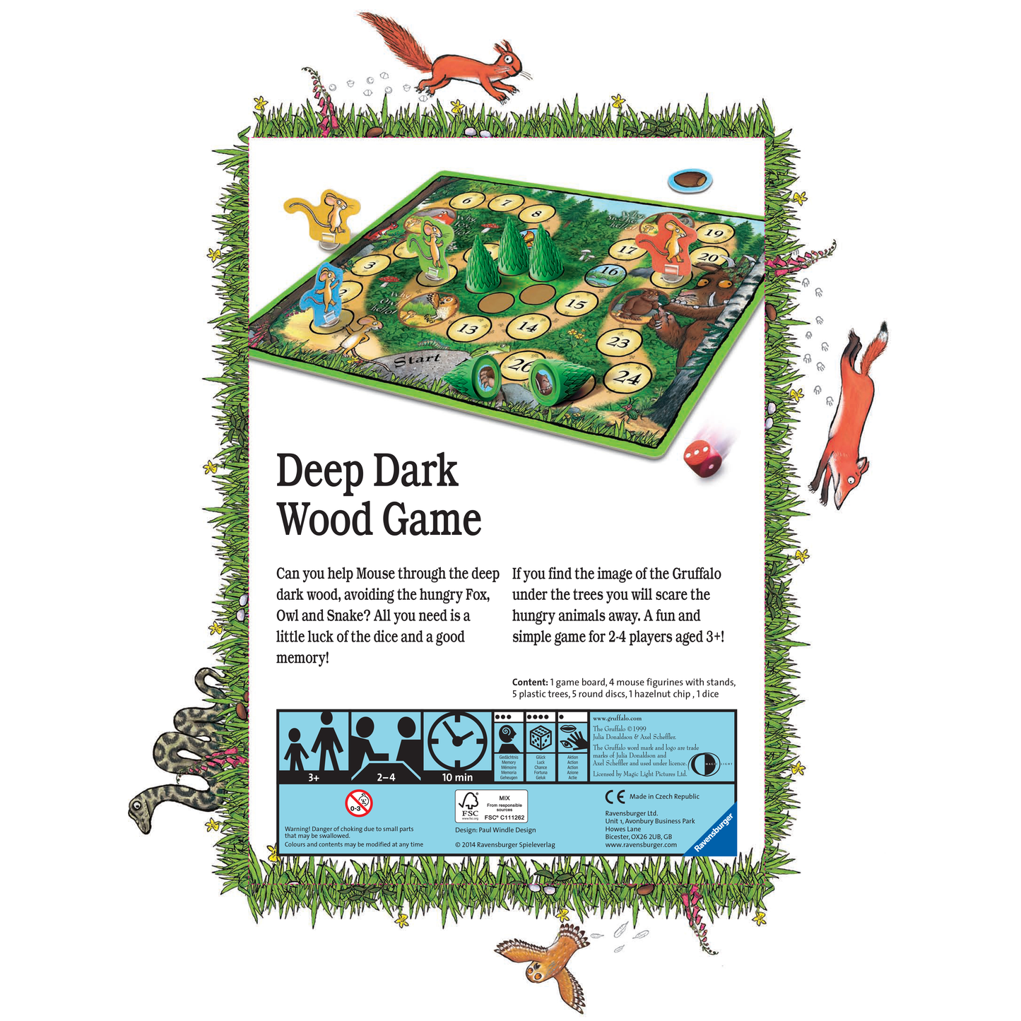 The Gruffalo Deep Dark Wood Game