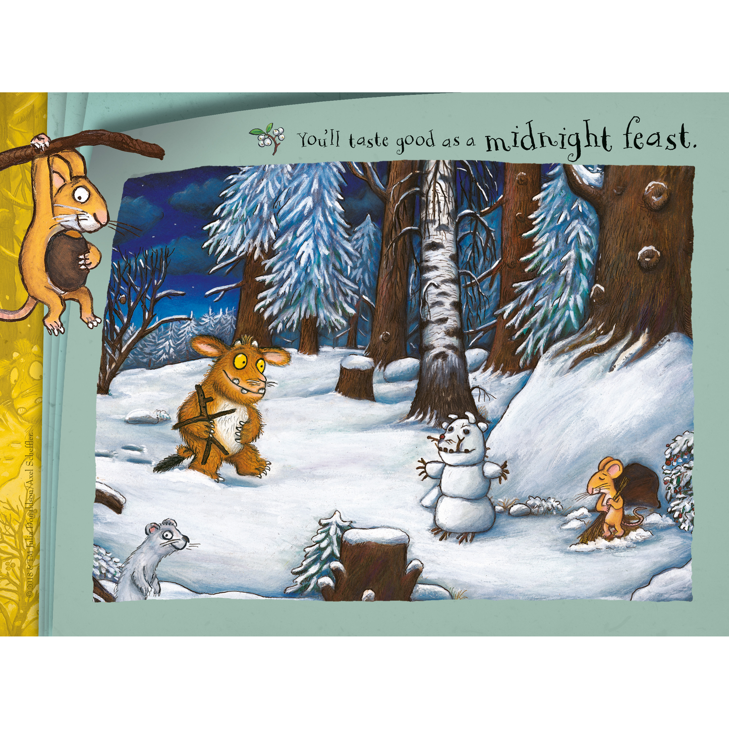 The Gruffalo 4 in a box jigsaw puzzle