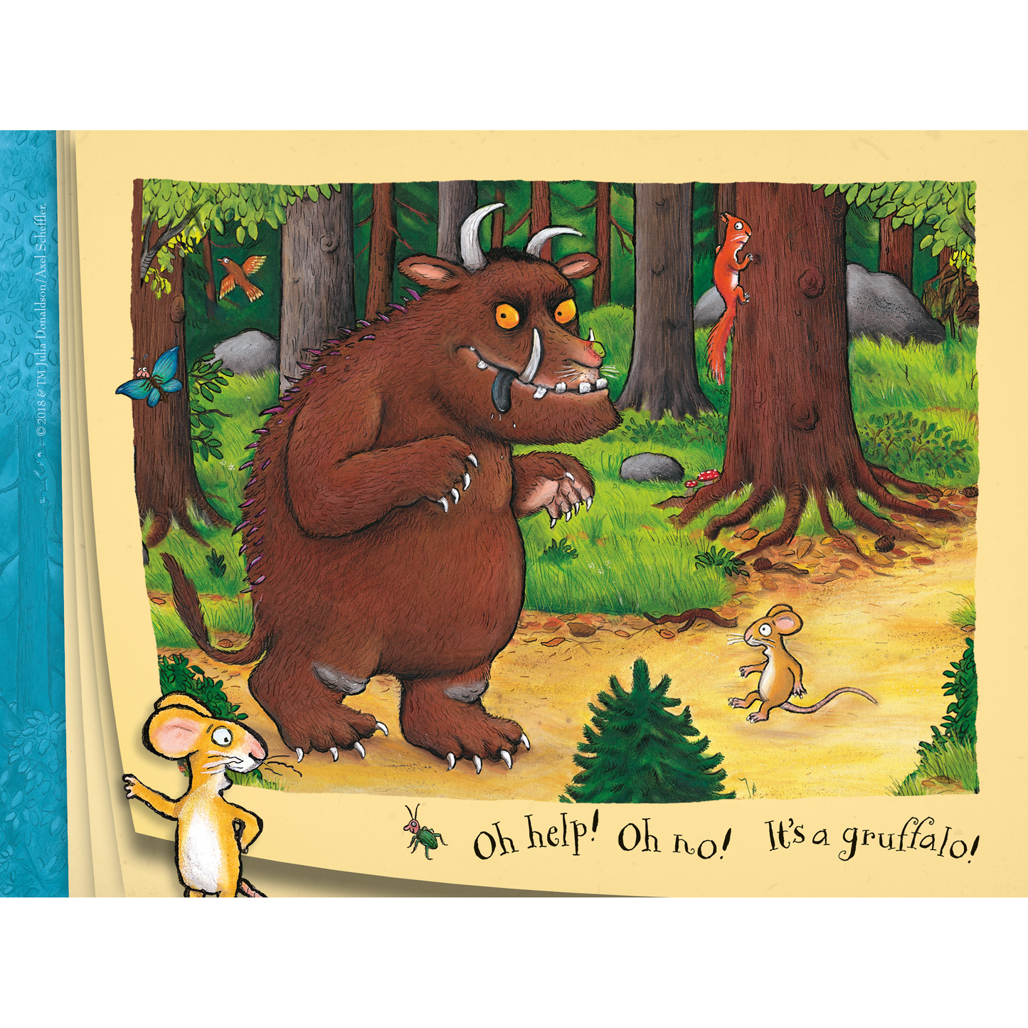 The Gruffalo 4 in a box jigsaw puzzle