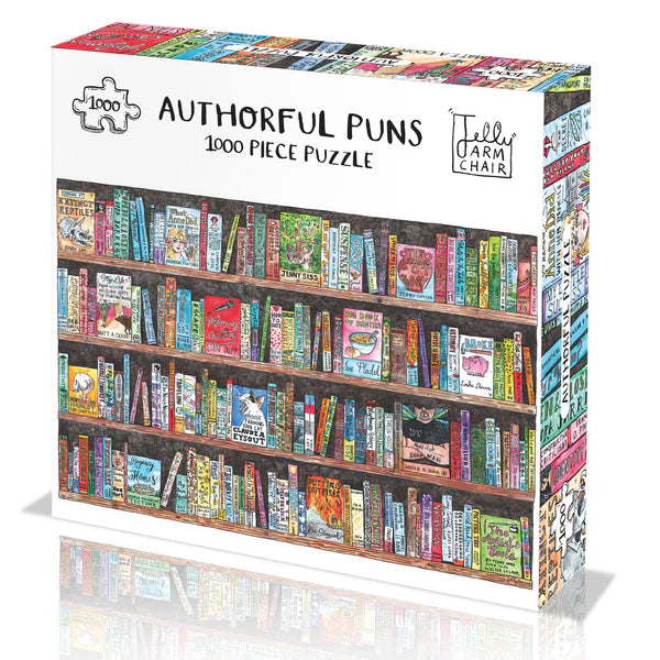 Authorful Puns 1000 Piece Jigsaw Puzzle