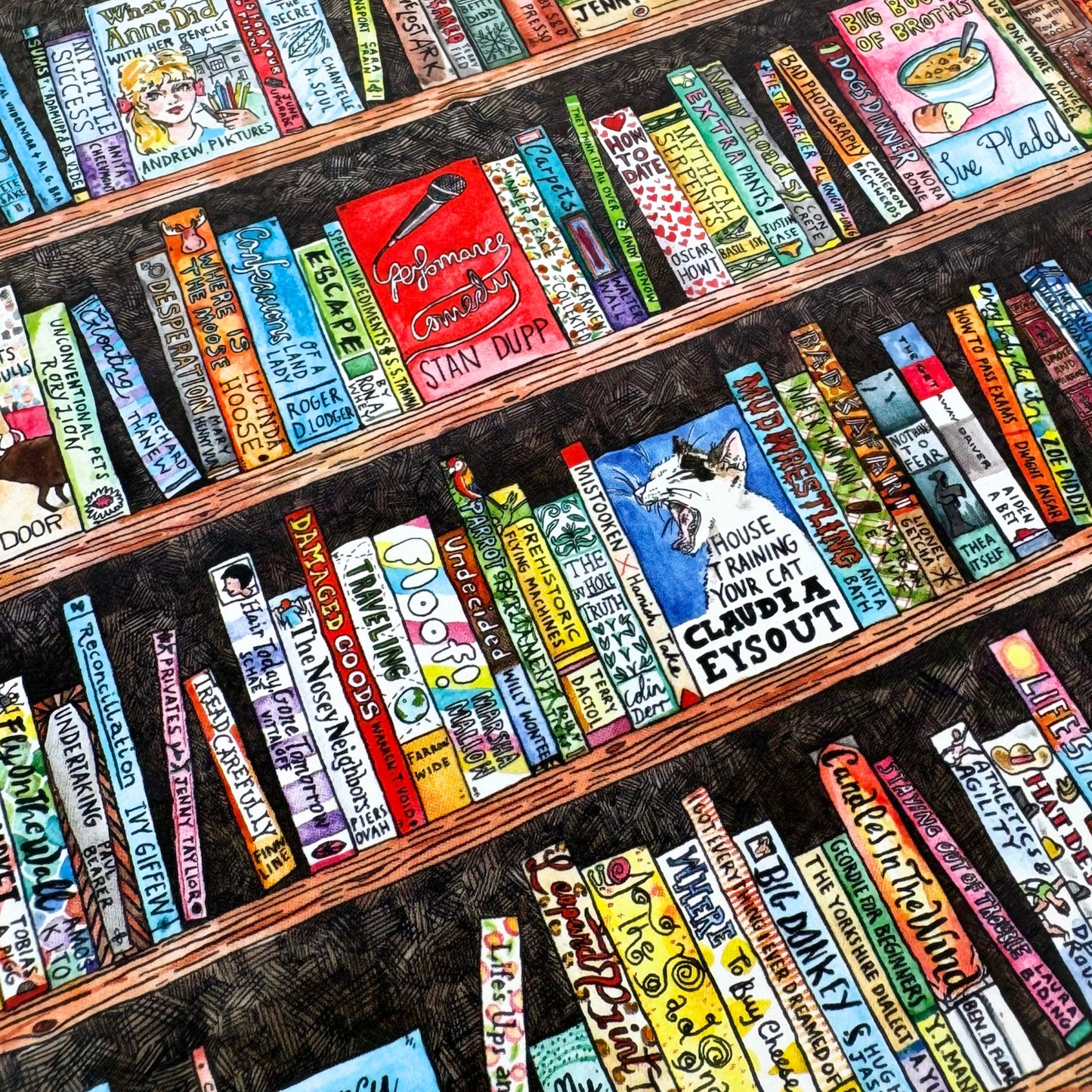 Authorful Puns 1000 Piece Jigsaw Puzzle