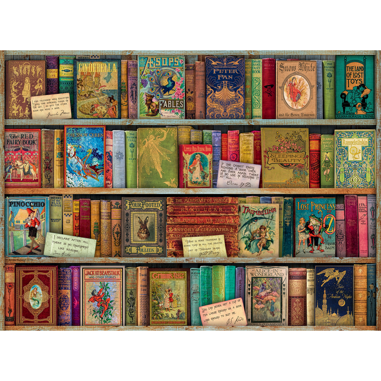 Vintage Library 500pc jigsaw puzzle