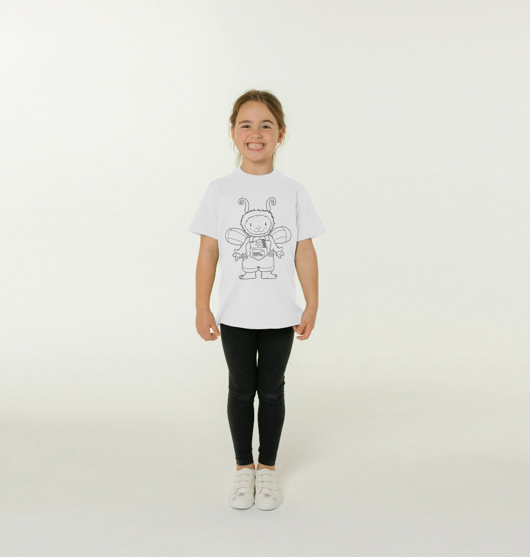 Children's T-shirt – Outline Bookbug