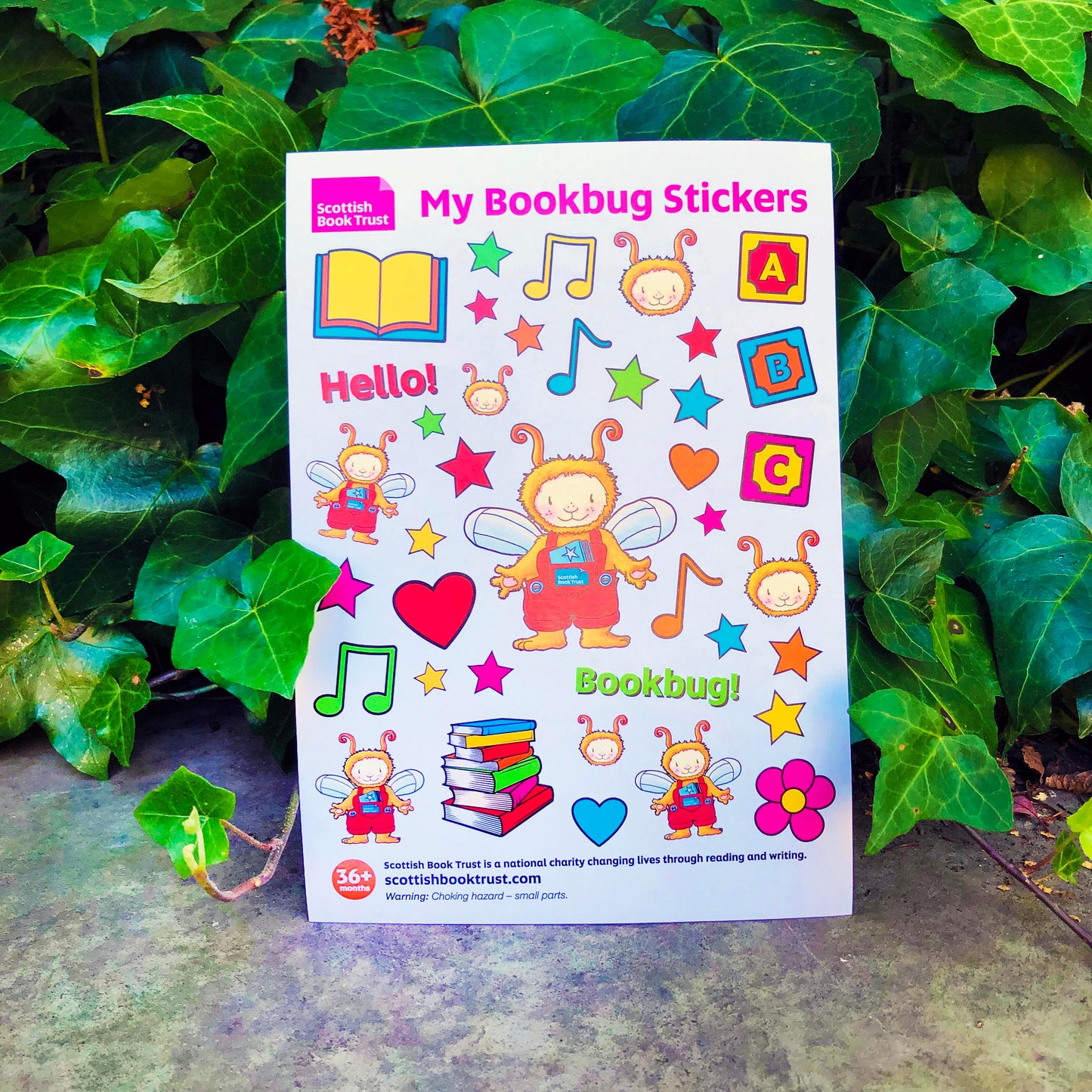 My Bookbug Sticker Sheet