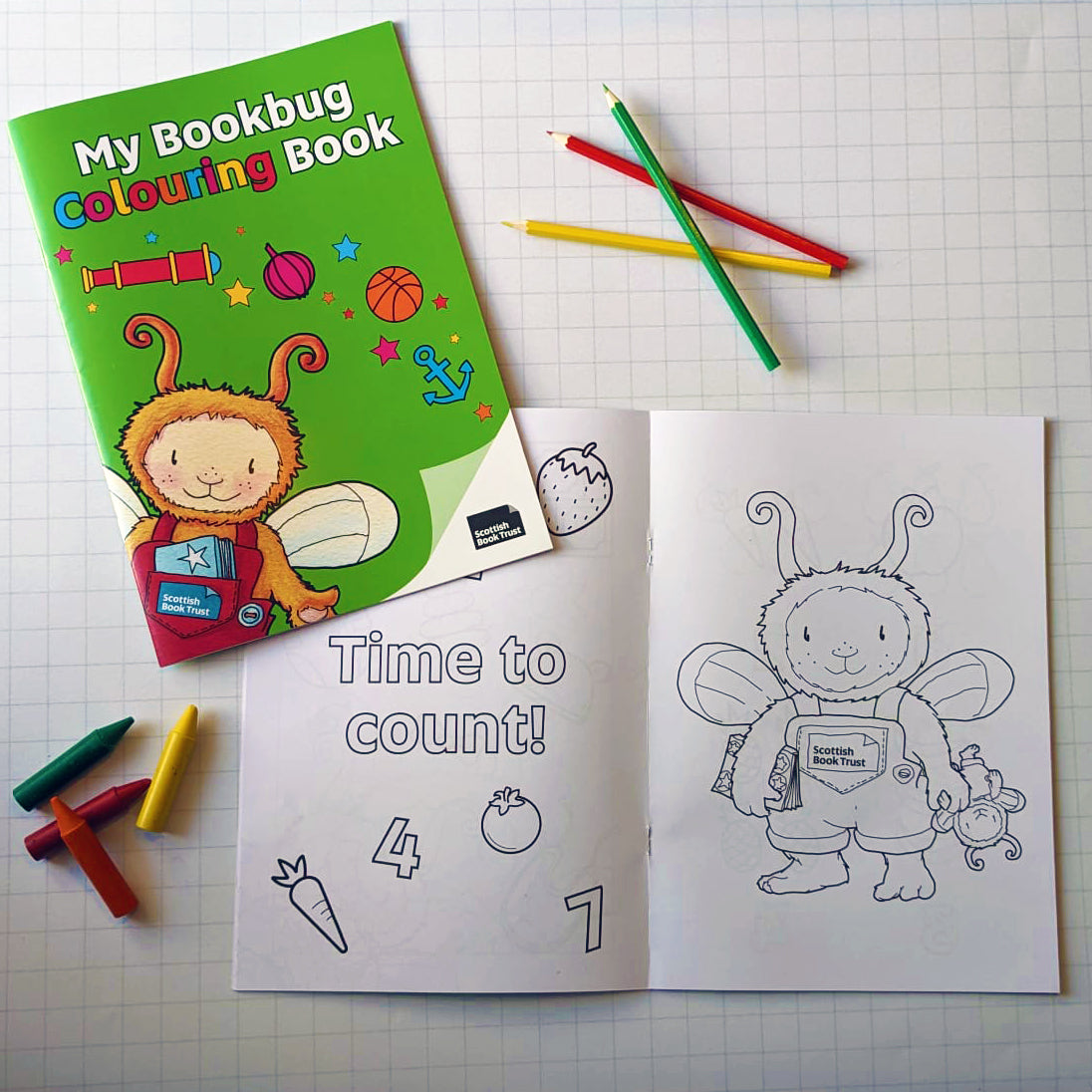My Bookbug Colouring Book