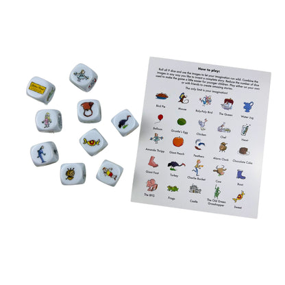 Roald Dahl Swashboggling Story Dice Game