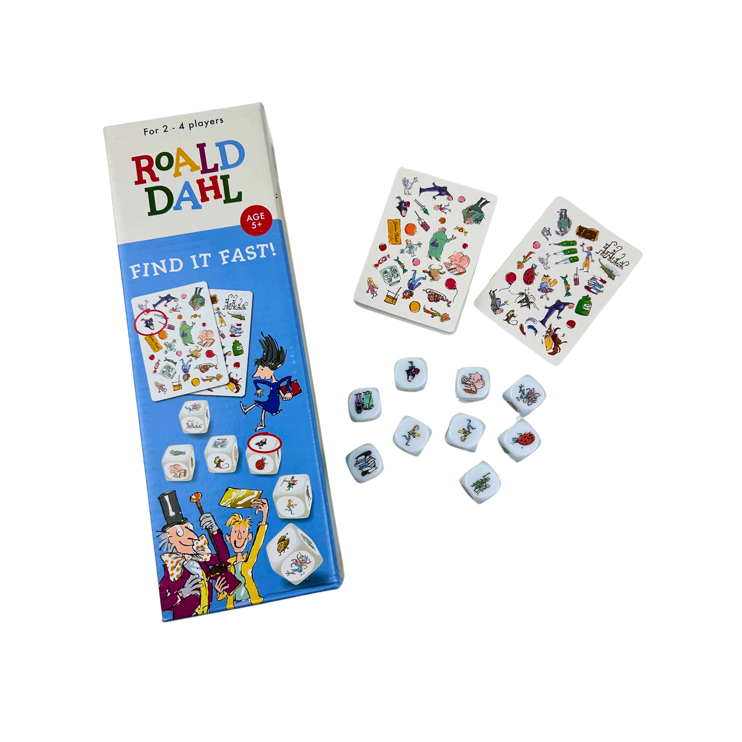 Roald Dahl Find It Fast Game