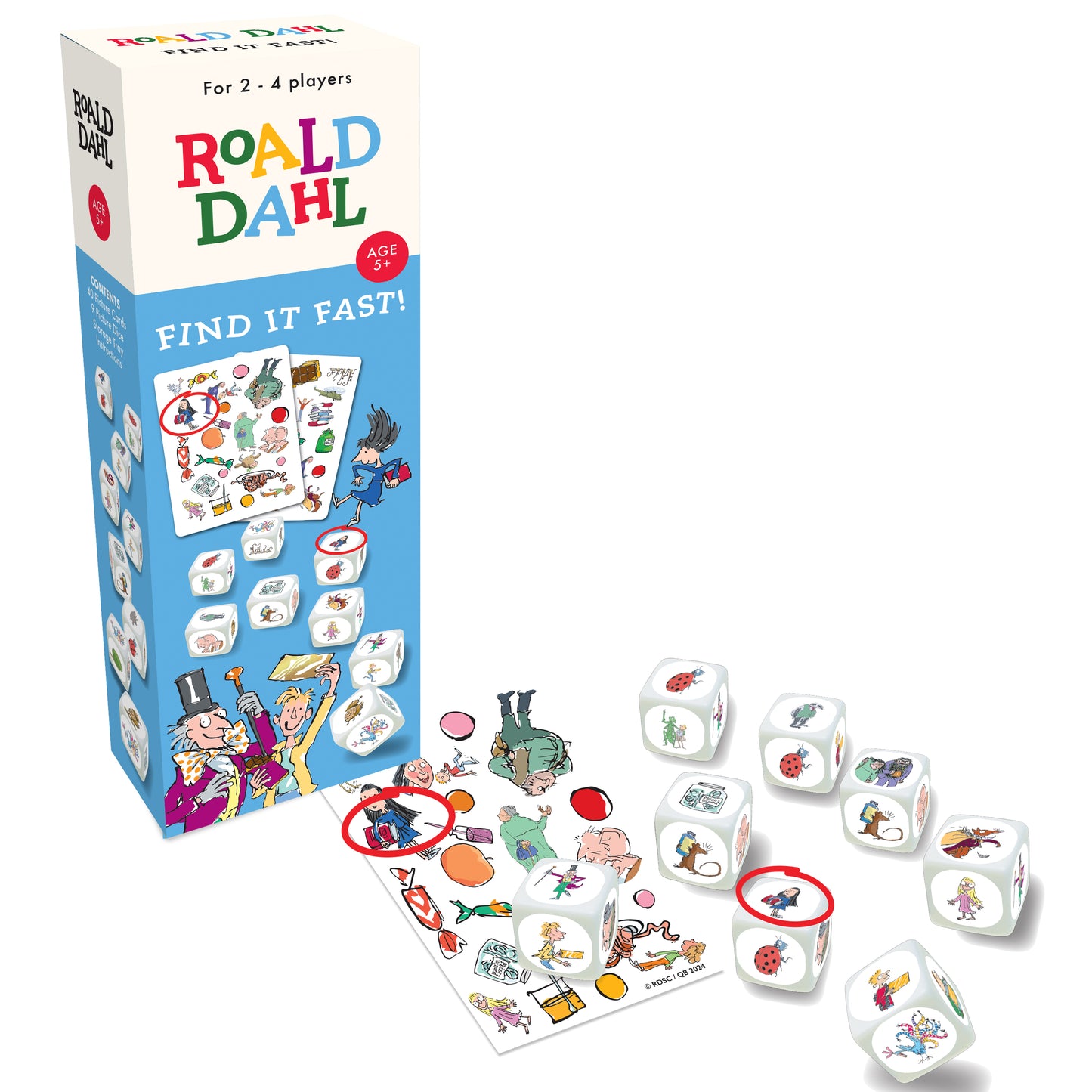 Roald Dahl Find It Fast Game