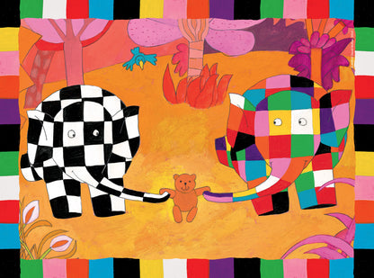 Elmer 4 in a box jigsaw puzzle