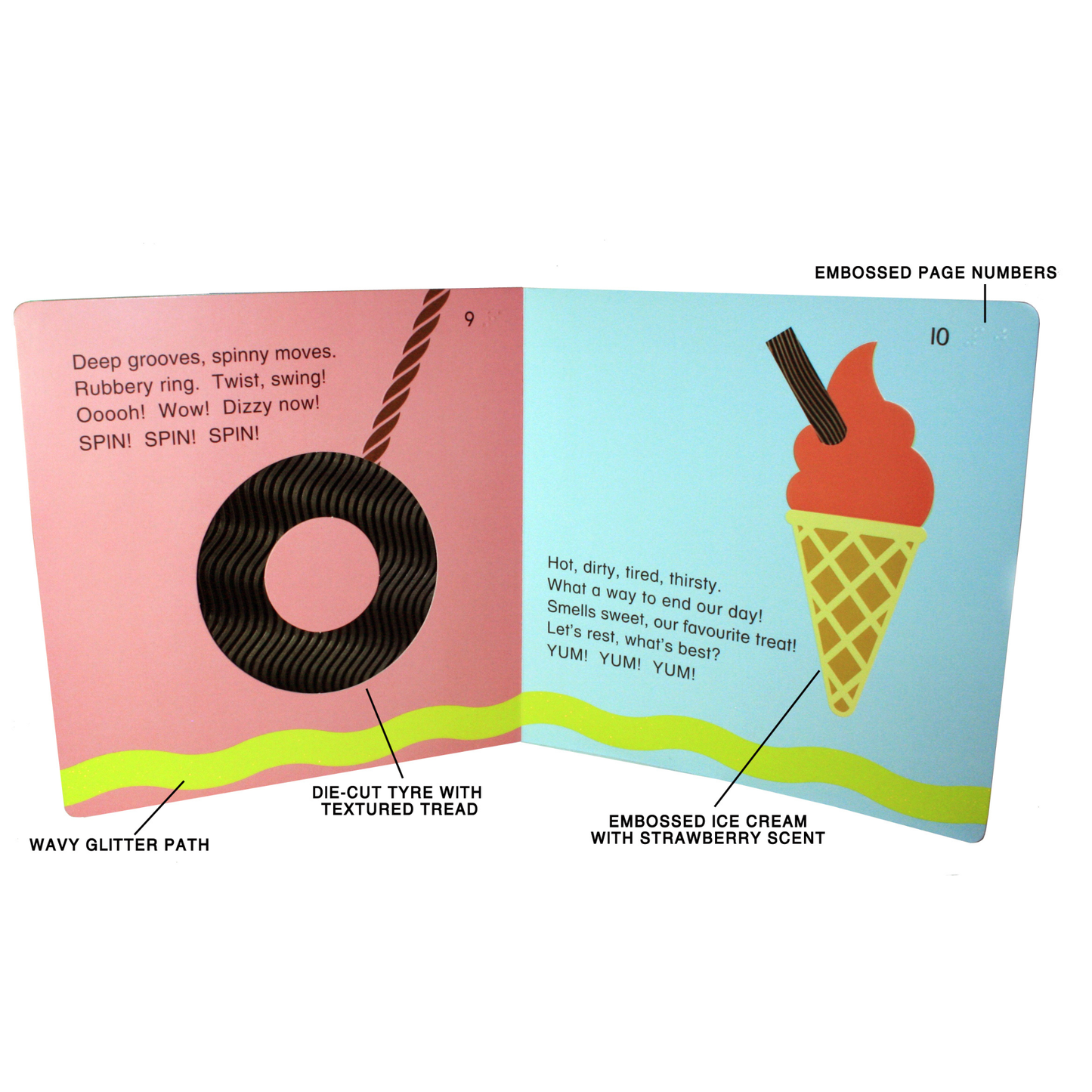 Off to the Park! Tactile Book