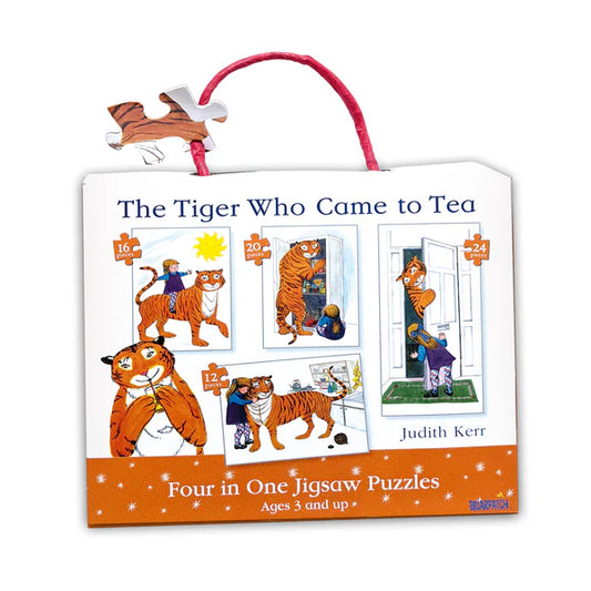 The Tiger Who Came to Tea 4-in-1 puzzle