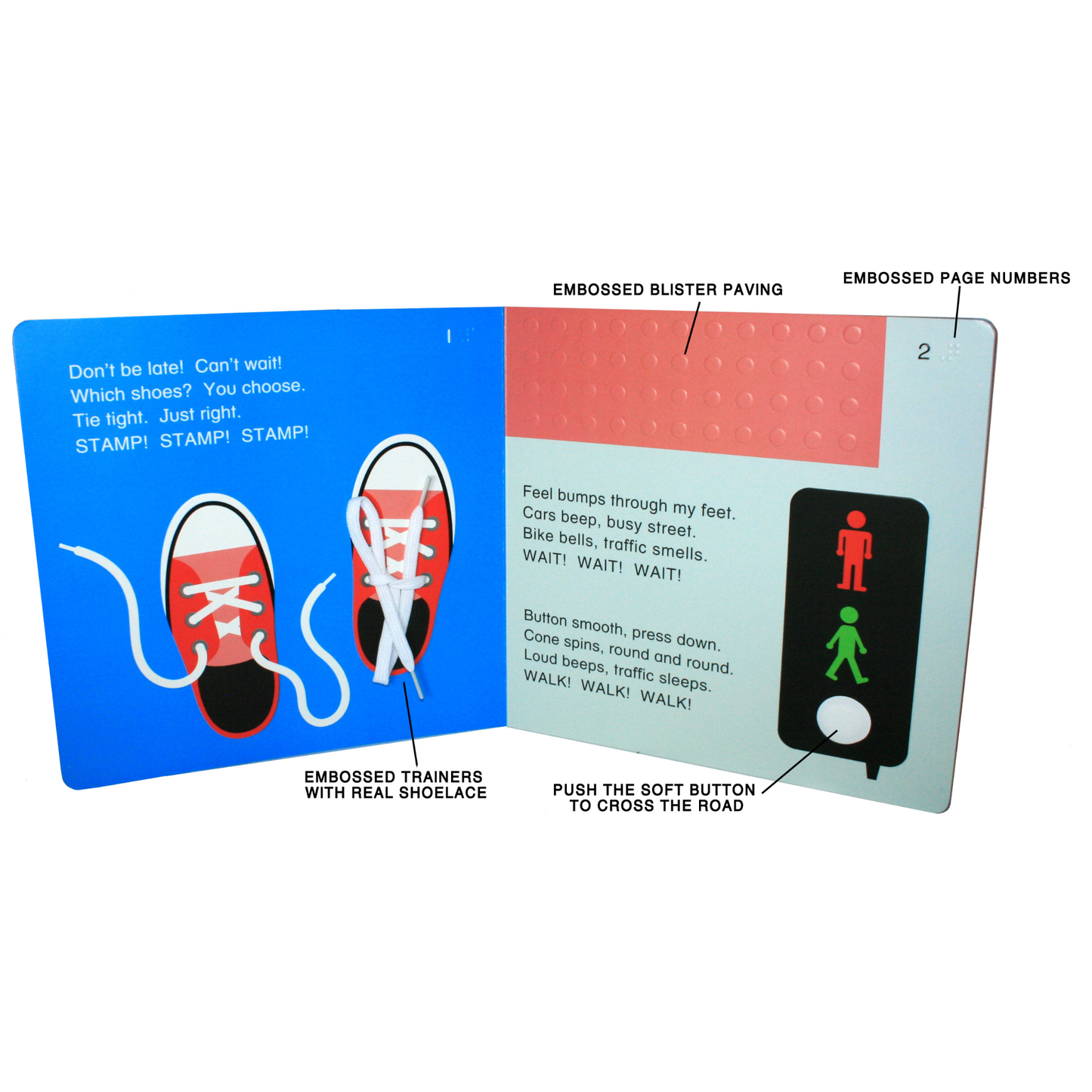 Off to the Park! Tactile Book