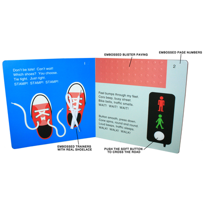 Off to the Park! Tactile Book