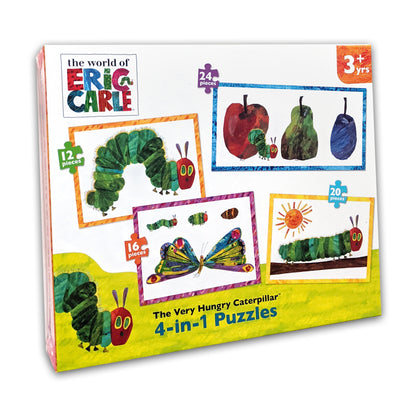 The Very Hungry Caterpillar 4-in-1 Jigsaw Puzzle