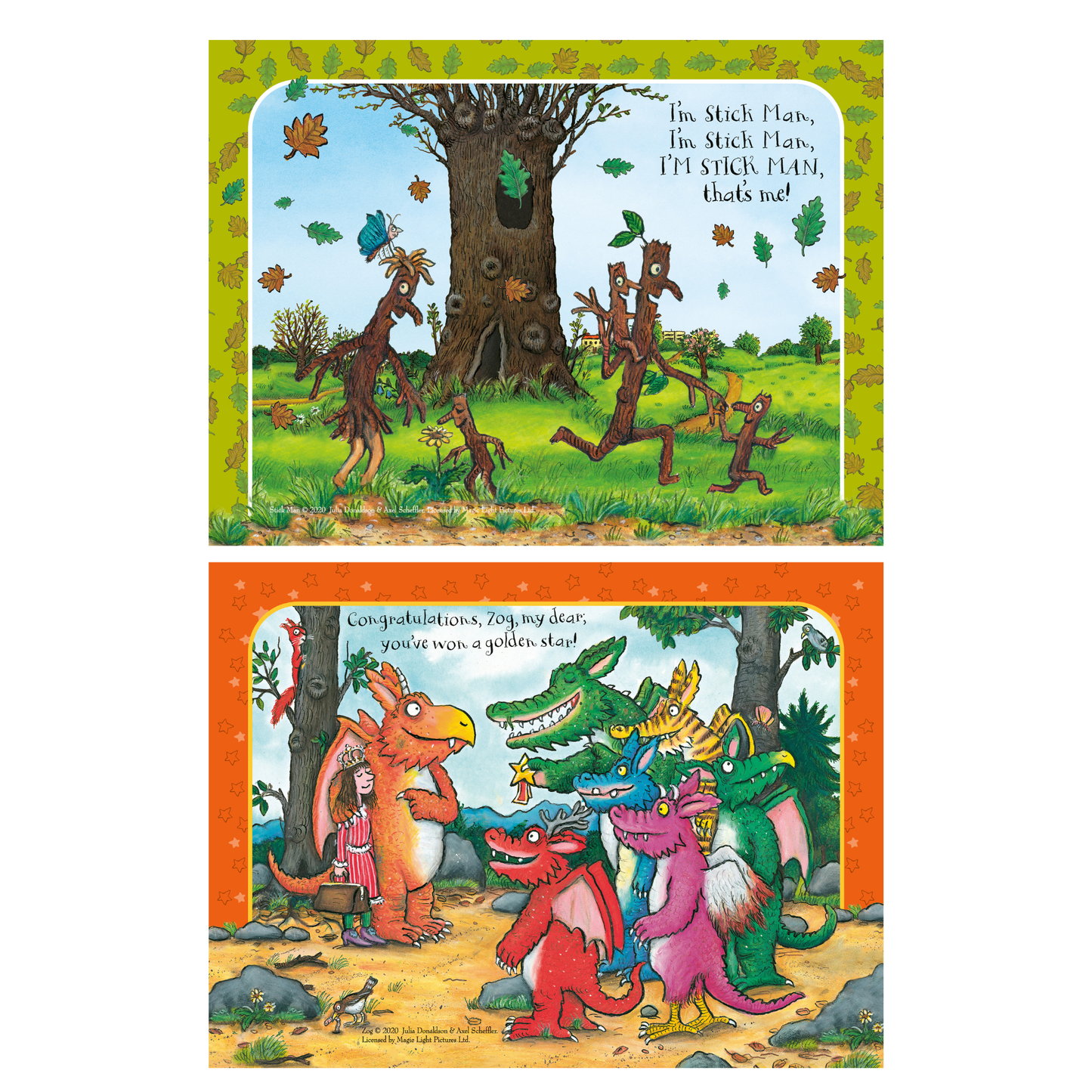 Zog & other stories 4 in 1 puzzle