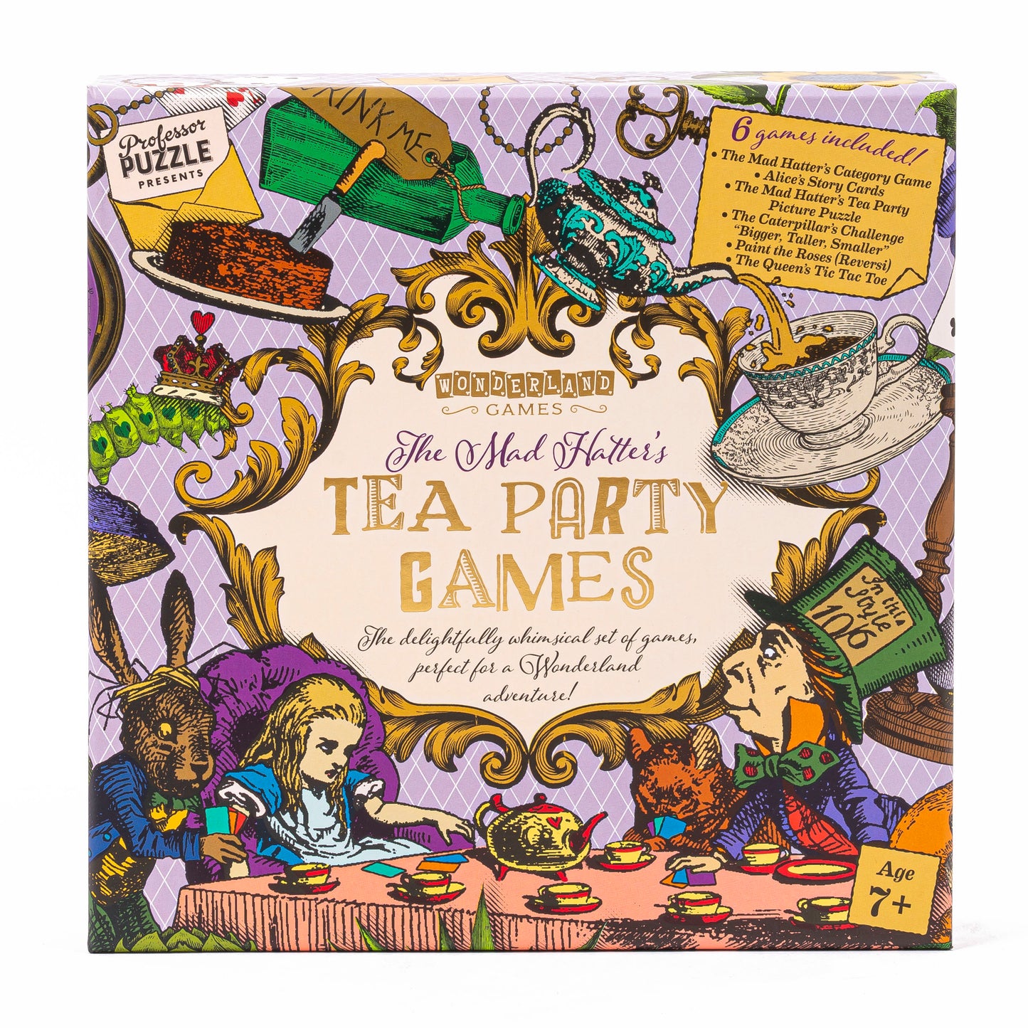 Mad Hatter's Tea Party Games Set