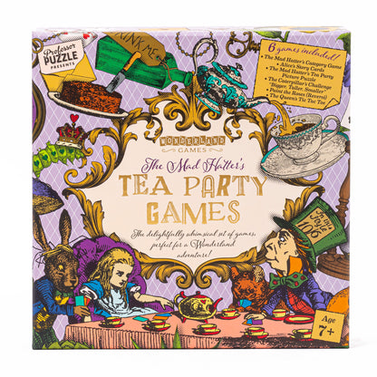 Mad Hatter's Tea Party Games Set