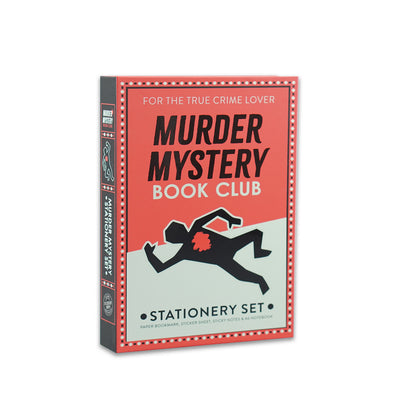 Murder Mystery Book Club Stationery Set