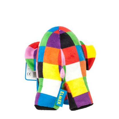 Elmer soft toy