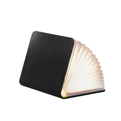 Black Leather Large Smart Book Light