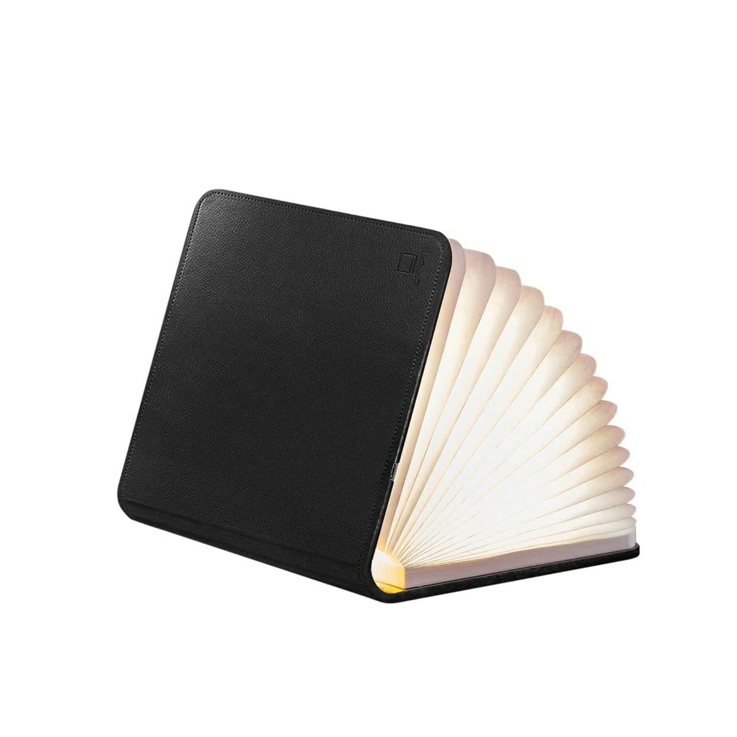 Black Leather Mini Smart Book Light