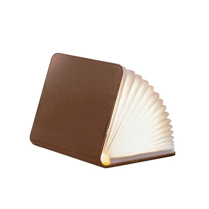 Brown Leather Mini Smart Book Light