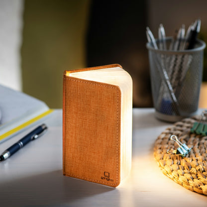 Orange Fabric Mini Smart Book Light