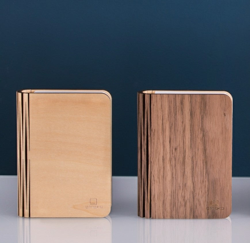 Walnut Mini Smart Book Light